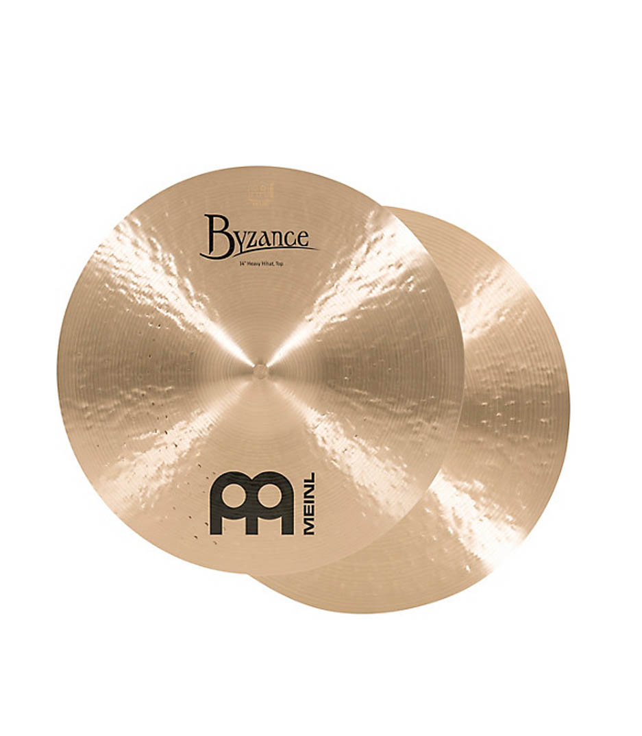 14-Byzance-Traditional-Heavy-Hi-Hats.jpg Meinl 14" byzance traditional heavy hi hats - Image 1