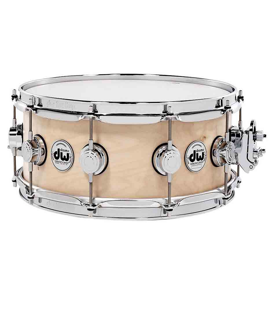 20181016085734-COLL-1407SD-NM-Front.jpg DW coll 1407sd nm 14" x 7" snare drum natural maple - Image 1