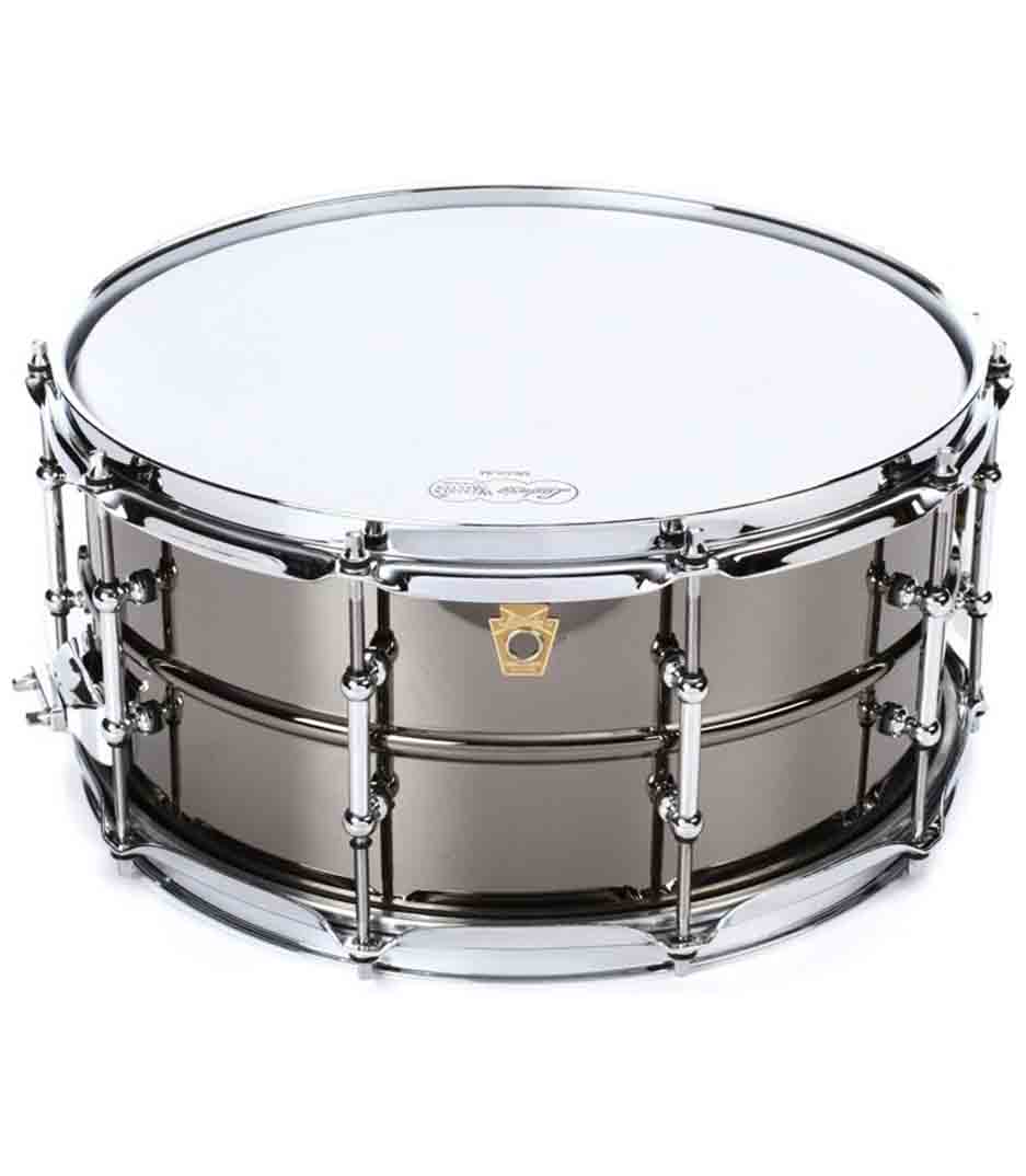 20181016090547-BB-14065SD-Top.jpg Ludwig bb 14065sd black beauty snare drum 14" x 6.5" - Image 1