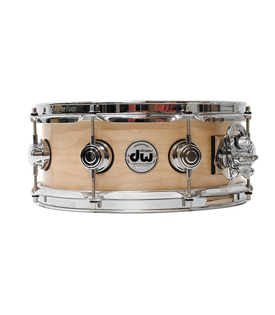 20221015092803-dw-collector-s-satin-oil-12-x-5.jpg DW collectors maple 12x5 snare drum natural oil - Image 1