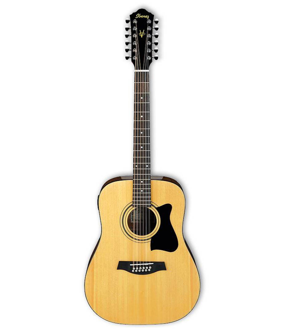 20221102074733-20181022140639-V7212ENT-Vertical.jpg Ibanez v7212e nt electro acoustic guitar 12 string steel string - Image 1