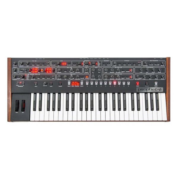 Sequential (dsi) prophet 6 49 keys 6 voice polyphonic analog synthesizer