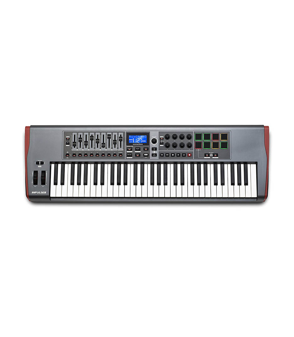 20221104070519-20181029071734-Impluse-61-Top.jpg Novation impulse 61 keys usb midi controller - Image 1