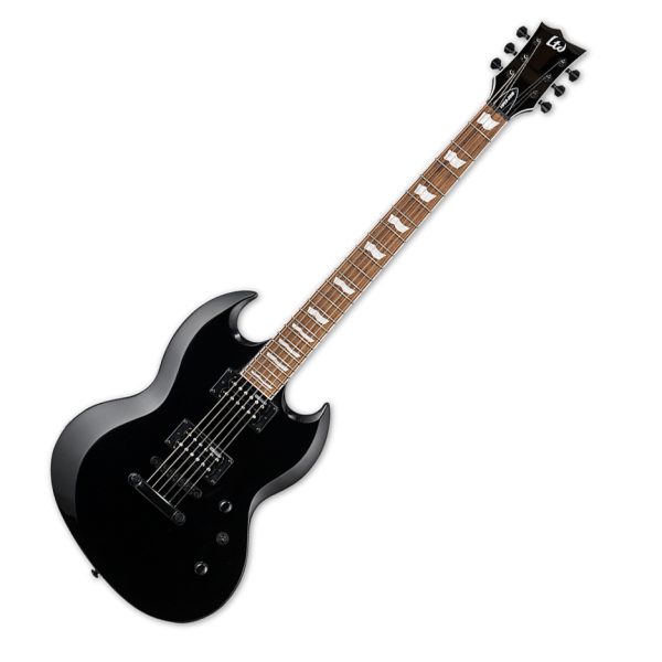 ESP LTD viper 201 series baritone guitar black finish