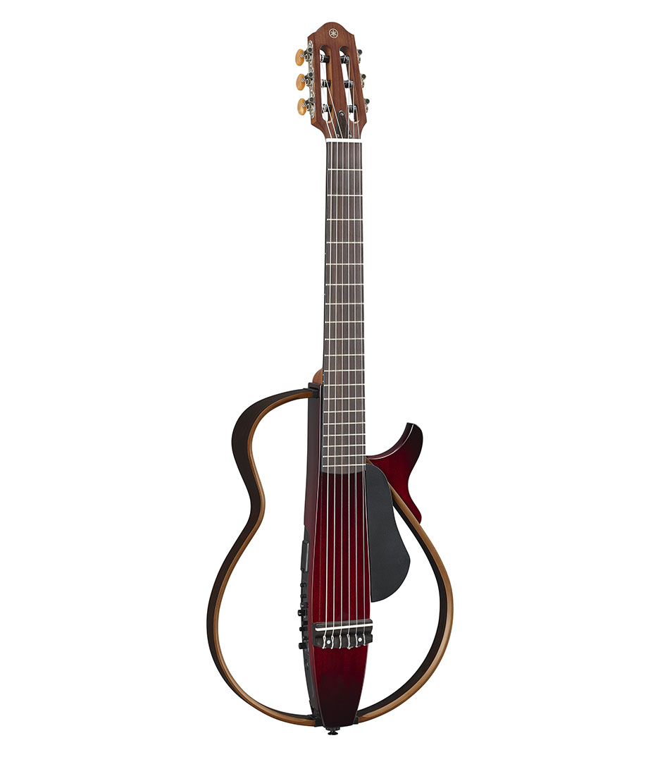20240213061708-Nylon20Crimson.jpg Yamaha slg200ncrb silent guitar nylon string crimson - Image 1
