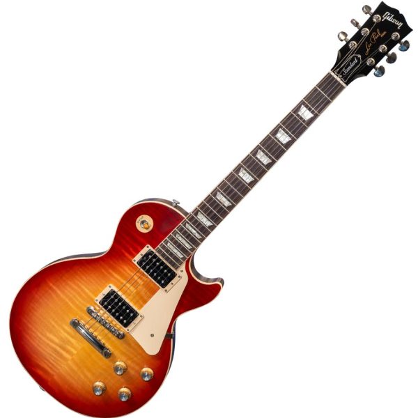 Gibson les paul standard 60's vcs electric guitar, rosewood fingerboard, vintage cherry sunburst