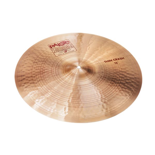 Paiste 18" 2002 thin crash